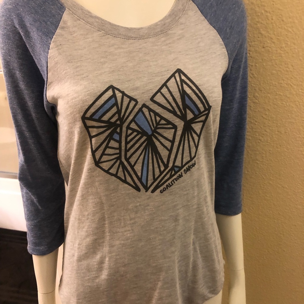 Coalition Snow Baseball Tee